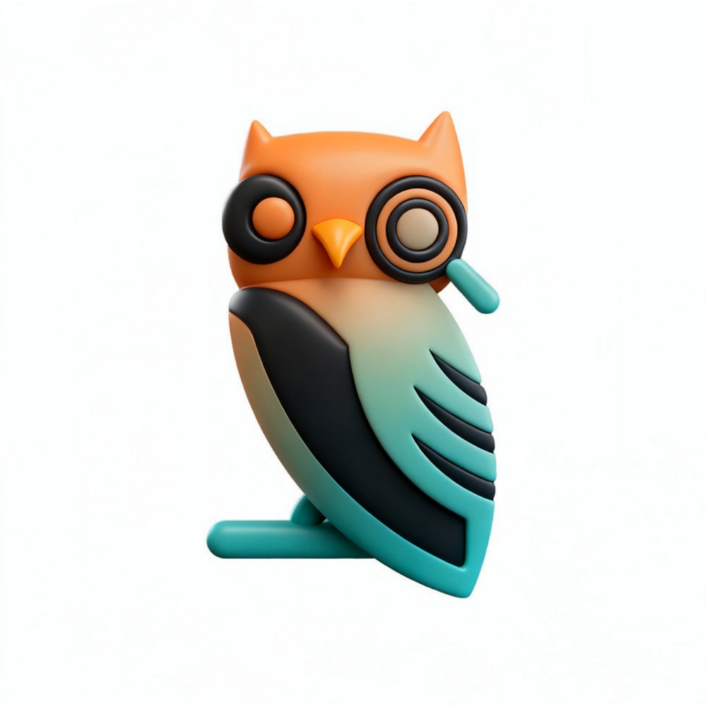 Flikko owl mascot